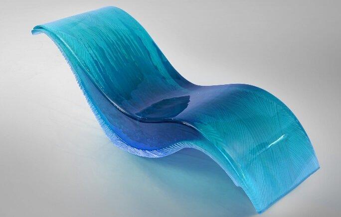 Эксклюзивное кресло в виде волны от Эдуарда Локота
