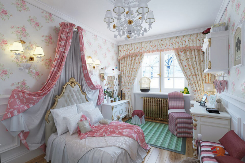 Интерьер для романтиков - спальня прованском стиле (30+ фото)