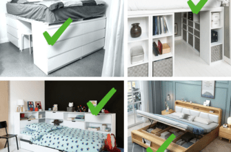 Функциональная кровать для маленькой квартиры: подборка идей