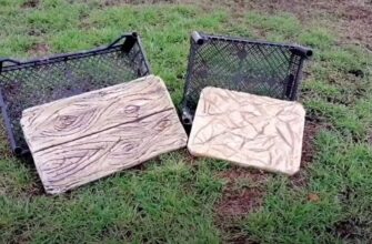 Бесплатные формы для тротуарной плитки: за пару недель изготовил плитку на весь двор