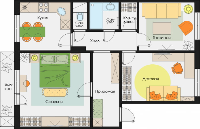 Как оформить 3-комнатную квартиру?