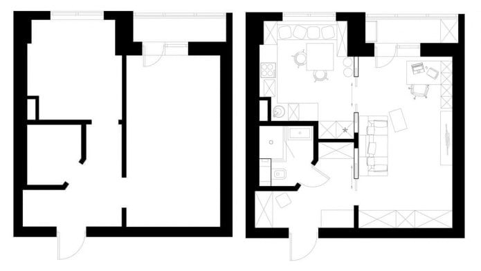 Как обустроить квартиру площадью 39 квадратных метров?