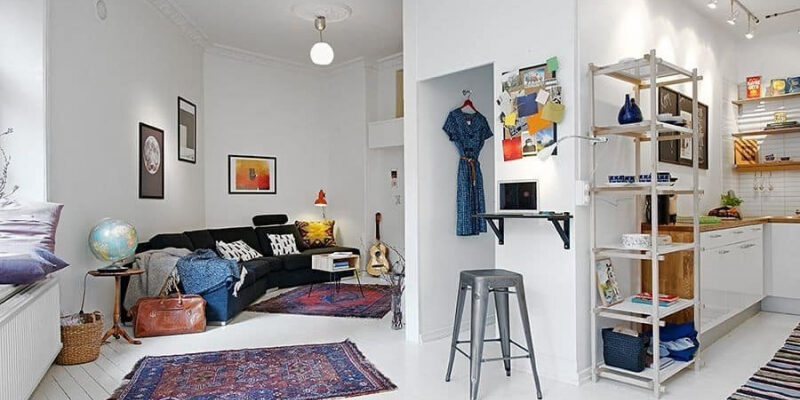 Дизайн маленькой квартиры — идеи интерьера (фото)