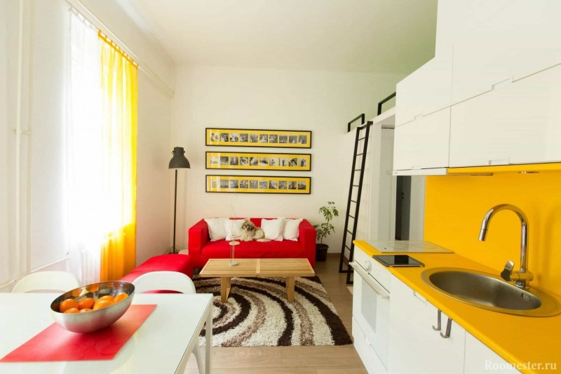 Дизайн маленькой квартиры – идеи интерьера (фото)