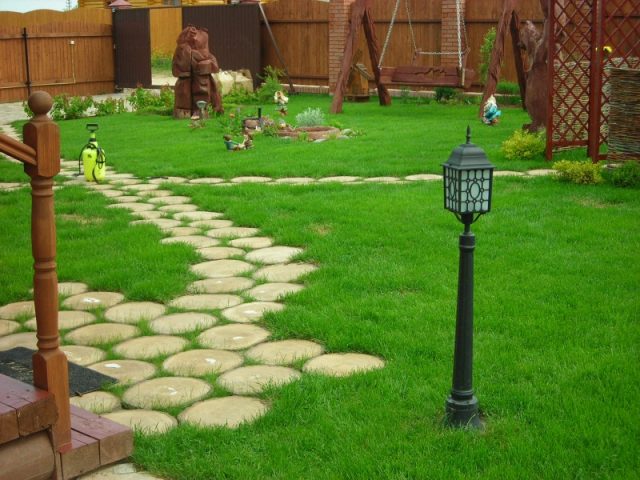 Недорогие типы садовых дорожек своими руками