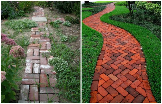 Недорогие типы садовых дорожек своими руками