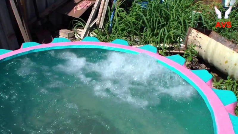 Вторая жизнь старых покрышек, украшение дачи