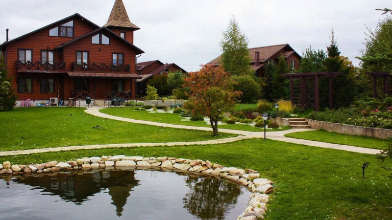 Ландшафтный дизайн участка 20 соток