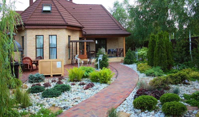 Варианты ландшафтного дизайна участка 15 соток