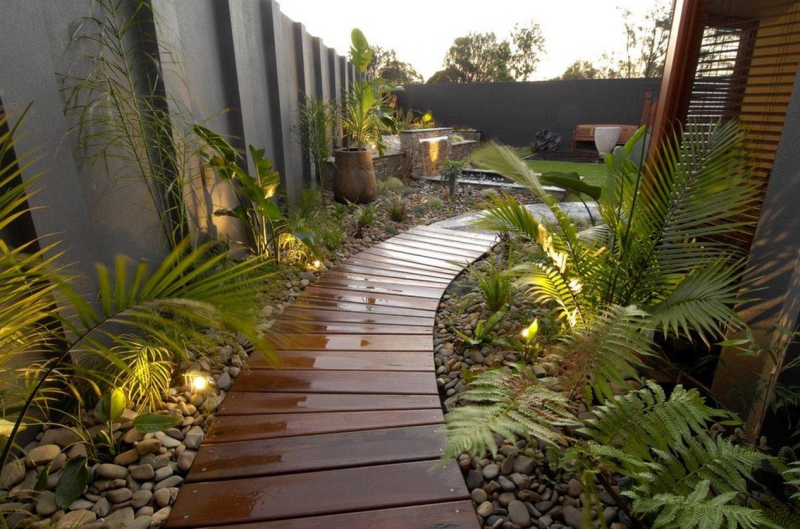 Дорожка из дерева