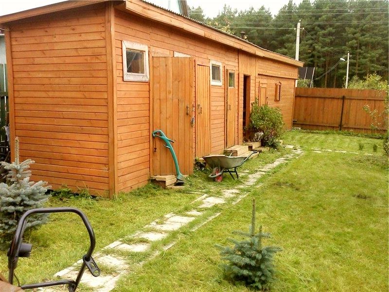 Сарай для садовых инструментов