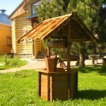 Колодец из дерева
