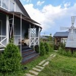 Узкий участок в стиле минимализм